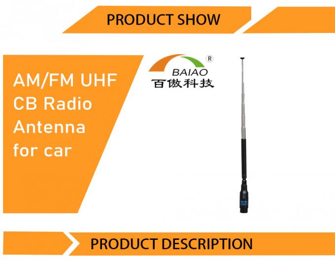 Frequência ultraelevada de rádio em dois sentidos 144 430MHz Ham Radio Antenna do VHF com poder máximo 10W e conector de BNC