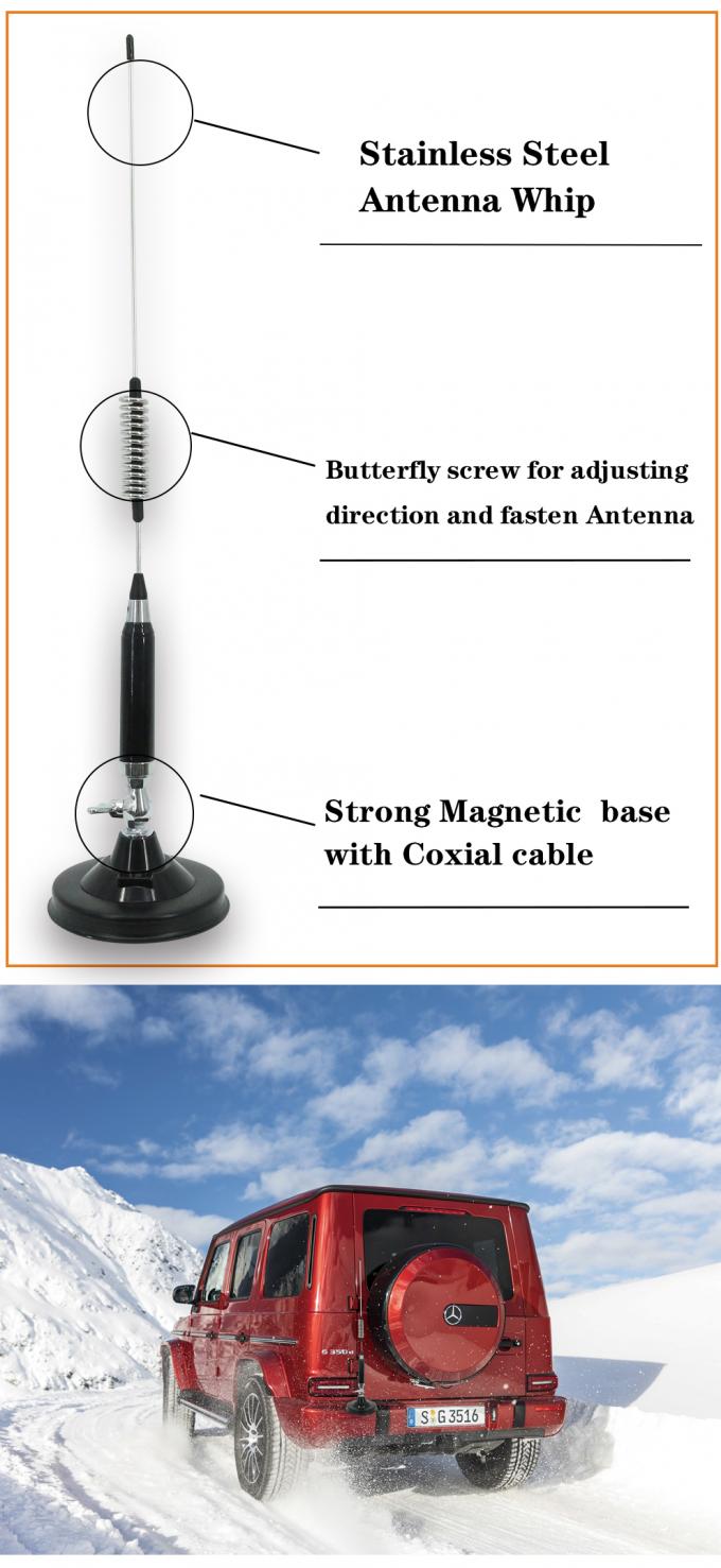 Antena baixa magnética dos CB da qualidade 27Mhz da altura exterior