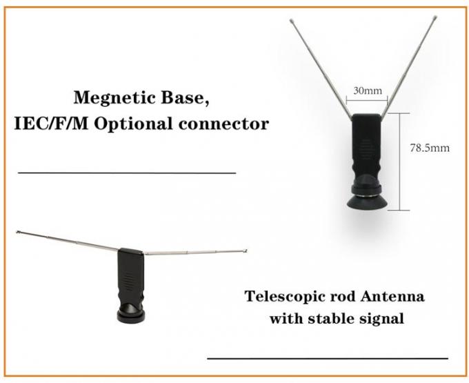 VHF interno/antena telescópica da antena HDTV tevê da frequência ultraelevada/da HASTE da antena casa da HDTV
