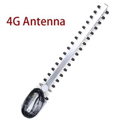 Antena externo sem fio direcional alta do Yagi 2.4G 4g do impulsionador do sinal do telefone celular do ganho 18dbi Wifi exterior