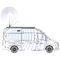 Antena celular de uma comunicação 3G 4G Lte 5G de MIMO Omni Directional Super Gain do carro do veículo da fibra de vidro exterior da longa distância