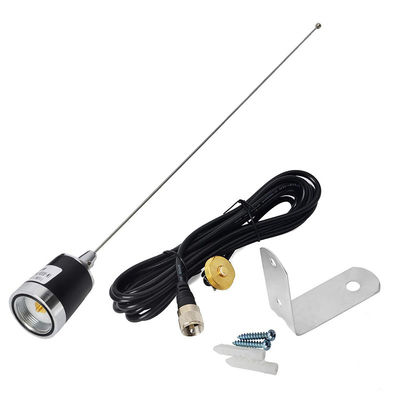 UHF universal sinal de antena de carro G58 cabo coaxial NMO antena e NMO Monte para caminhão carro transmissor de rádio móvel