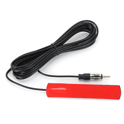 DIN Plug Adesivo Patch Automóvel Automóvel escondido AM FM Rádio Antenna para Veículo Caminhão Unidade de cabeça de receptor estéreo