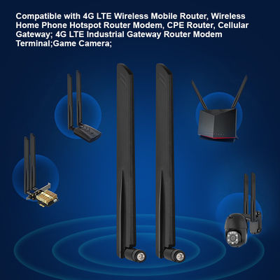 Antenna de alta ganância de 12dbi 5g sma Bendável 600-6000Mhz transmitir sinais estáveis Omni 5G Antenna para Roteador Móvel Sem Fio