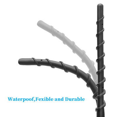 Para a GM Antenna de substituição curta à prova de lavagem Antenna de borracha flexível espiral direta com recepção de rádio FM/AM otimizada