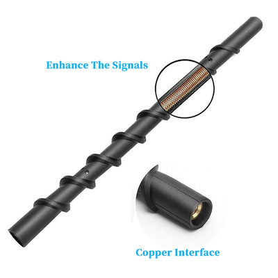 Para a GM Antenna de substituição curta à prova de lavagem Antenna de borracha flexível espiral direta com recepção de rádio FM/AM otimizada