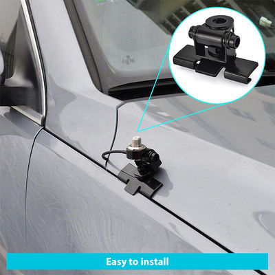Montador de caldeira Bracket Clip Trunk Cover Hatchback Bracket Antenna de aço inoxidável Montador para carros móveis Antenna de rádio