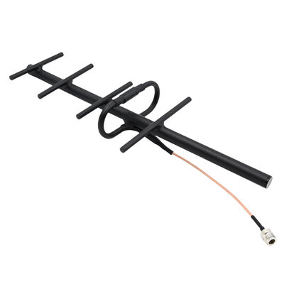 GSM Yagi Antenna 9dBi Alto Ganho Exterior 3G 4G Yagi Antenna Polarização Vertical/Horizontal para Reforço de Sinais Celulares