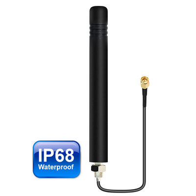 New Design Outdoor IP68 Waterproof Screw Mount Cabinet Antenna de Alto Ganho 5G 4G LTE GSM 3G Full Band Antenna Omni Cellular Borracha