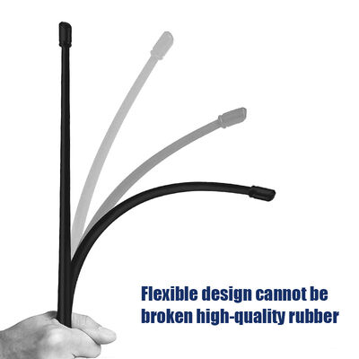 Substituição de borracha universal otimizada da antena de rádio do caminhão do recolhimento do CB com antena superior do carro do ganho da faixa de frequência 7-50MHz 5dBi
