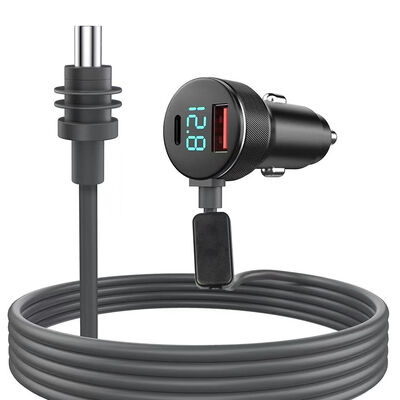 Starlink Mini Cable Coaxial de substituição 12V DC Barril Jack Fio Grosso Fornecimento de energia estável para atividades de acampamento ao ar livre
