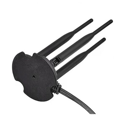 Antena WiFi Omni de Banda Dupla 2.4G 5.8G de Alto Ganho, Antena Omni 8dBi para Roteador WiFi e Placa de Rede Sem Fio