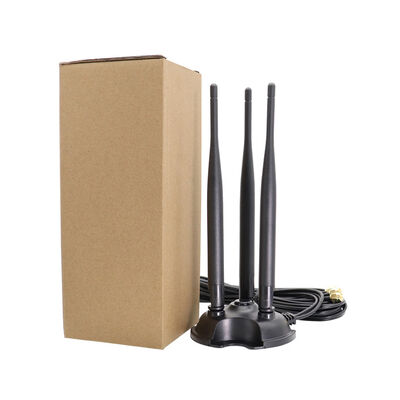 Antena WiFi Omni de Banda Dupla 2.4G 5.8G de Alto Ganho, Antena Omni 8dBi para Roteador WiFi e Placa de Rede Sem Fio