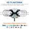 150 milhas motorizaram a antena de OTA Amplified Outdoor HDTV