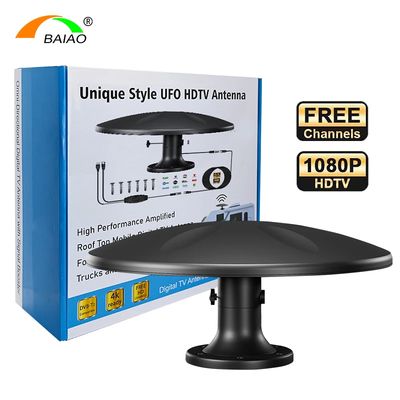 Antenna de TV digital interior com alimentação DC 5V para qualidade de imagem excepcional
