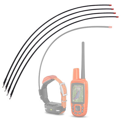 Antenna de substituição flexível de longo alcance 150-160MHz VHF Garmin T20 TT25 DC50 TB10 Dispositivos de colarinho GPS de rastreamento de cães 2.15dBi Gain