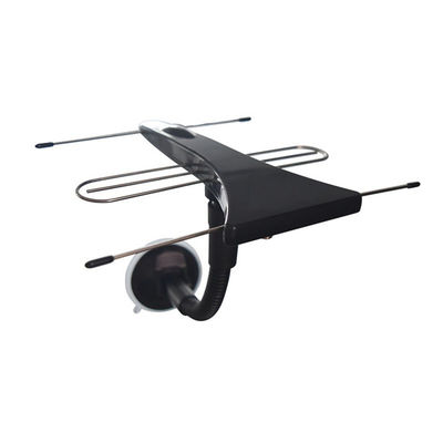 Ganho da elevação antena interna exterior de 75 Digitas HDTV do Yagi do VHF do VHF Dvbt2 Digitas da frequência ultraelevada de Fm do ohm
